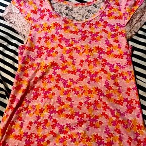 Girls floral top